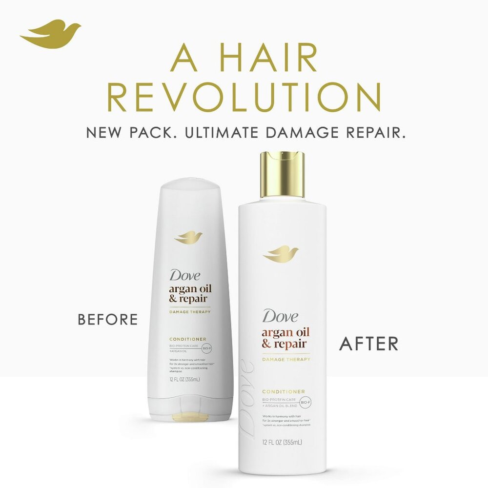 Dove Argan Oil Conditioner 6 pack 12oz each